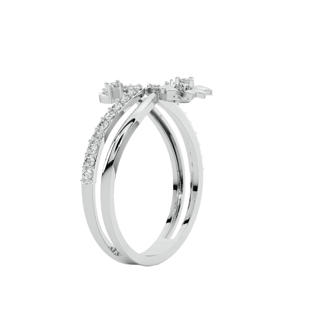 Levi Round Diamond Engagement Ring